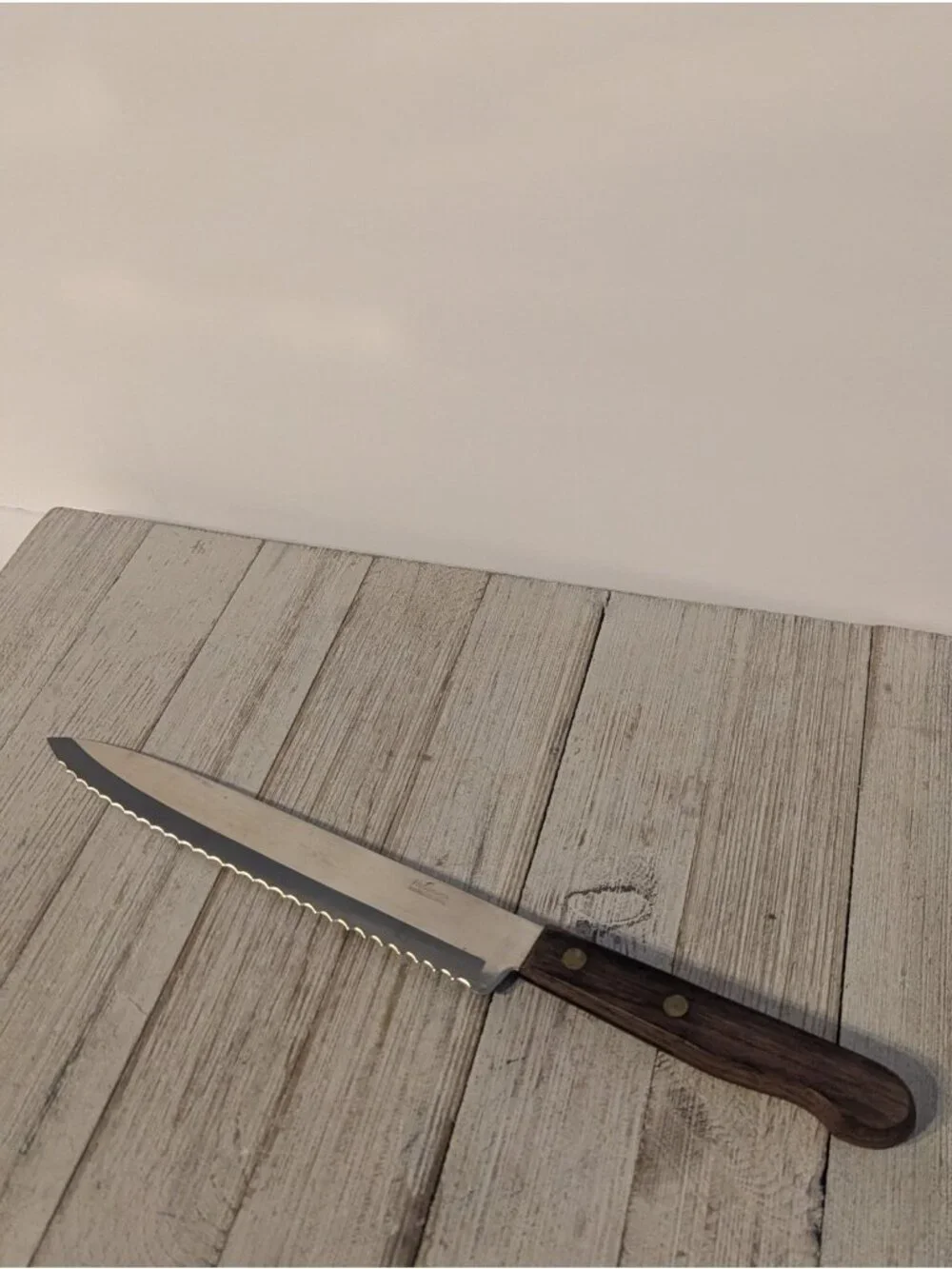 Robinson Knife Co 8” Blade Carving Slicing Bread Knife Serrated 12 5/8